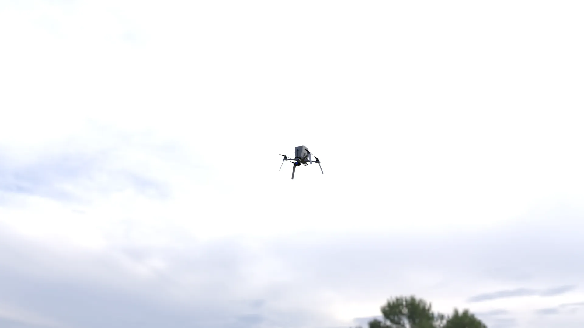 Model-A in flight testing over open terrain